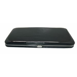 Buy BLACK FLAT OPERA WALLET CLUTCH BY DESIGNSK by DesignSK