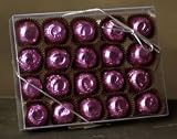 Amber Lyn Chocolates - Sugar Free - Dark Raspberry Truffles - 20