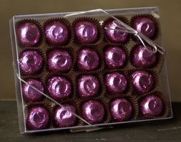 Amber Lyn Chocolates - Sugar Free - Dark Raspberry Truffles - 20
