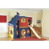 Bolton Bennington II Deluxe Low Loft Tent Bed and Slide