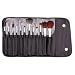 13 Piece Makeup Brush Set and Case