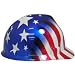 MSA Safety Works 10052945 USA Patriotic Hard Hat