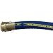 Parker 7373T Blue Thunder UHMW Chemical Blue Ultra High Molecular Weight Polyethylene (UHMW) Hose Assembly, F x F Camlocks Stainless Steel (Part C x C)