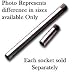Automotive : 3/8" Dr. Spark Plug Socket 20.8mm 9.84 Length