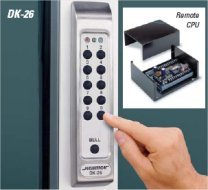 310QVD5E5BL SEC DK SSS Securitron Spy Shield for DK 26 Stainless