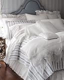 Americana Quilted Queen Shams Pair