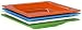 Kitchen & Housewares : Set of 4 Appetizer Plates (Brights Assorted) - Zak Designs