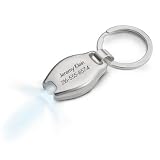 Personalized Microbeam Flashlight Key Chain Gift