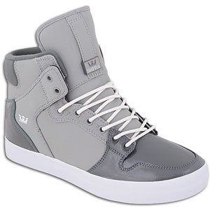 Supra Vaider - Men's ( sz. 10.5 Width - D, Cool Grey )