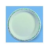 Chinet Value Enhancers 1 Compartment Paper Plates 10-1/4 (PORCH) Category: Paper Plates