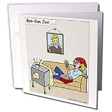 Londons Times Famous People Places Books Cartoons - Bon Bon Jovi - Greeting Cards-12 Greeting Cards with envelopes