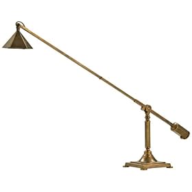 Arteriors Home Elden Brass Adjustable Desk Lamp by Universal Lighting and Decor