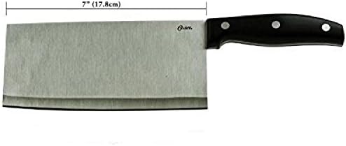 Oster Granger 7" Stainless Steel Cleaver Meat/Vegetable Cleaver, New