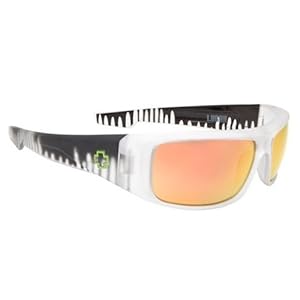 Spy Optics Logan + Ken Block Crystal Drips-Grey / Red Spectra Lens Sunglasses