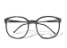80's Hot for Teacher Big Round BLACK Eyeglasses/ Clear Non-Prescription Lenses / Vintage Retro Eyeglass Frames / Mens and Womens Glasses / Hand-Made / Brand Name: Romance