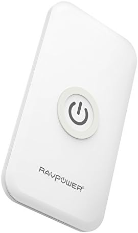 RAVPower Qi Wireless Charger Charging Pad for Kyocera Brigadier, Samsung Galaxy S6 S5 S4, Note 5, Nexus 6 5 4 (AC Adapter Included) -White