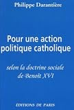 Pour une Action Politique Catholique
