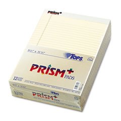 Prism Plus Colored Writing Pads, Lgl Rule, Ltr, Ivory, 50-Sheet Pads, Prism Plus Colored Writing Pads, Lgl Rule, Ltr, Ivory, 50-Sheet Pads,