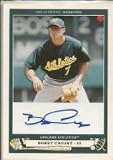 2005 ORIGINS SIGNATURES #BC1 BOBBY CROSBY - OAKLAND ATHLETICS (AUTOGRAPH) (Baseball Cards)
