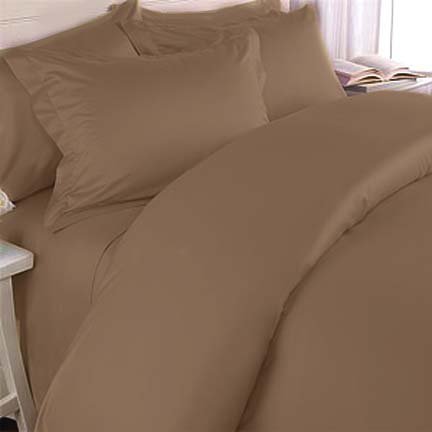 MARRIKAS 600TC Egyptian Cotton CALIFORNIA KING SOLID TAUPE Duvet Cover Set MARRIKAS 600TC Egyptian Cotton CALIFORNIA KING SOLID TAUPE Duvet Cover Set