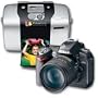 Nikon D70s Digital SLR with 18-70mm F3.5-4.5G AF-S DX Lens and Epson Picturemate Express Printer