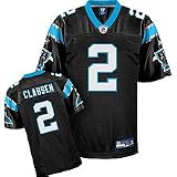 Reebok Carolina Panthers Jimmy Clausen Replica Jersey Extra Large