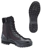 Corcoran Womens 9 Traditional Leather & Nylon Side Zipper Mach with Non-Metallic Safety Toe # 1984