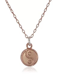Bing Bang Yin Yang Pendant Necklace, 18"
