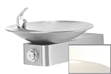 Garden Water Features & Outdoor Fountains item: Haws 1001-HIGHPOLISHEDSTAINLESS High Polished Stainless Barrier-free, stainless steel drinking fountain with a sculpted bowl. 1001