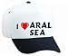 I Love Aral Sea White Cap