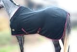 280g HORSE FLEECE COOLER BLANKET - NAVY BLUE 81 NEW