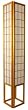 Outstanding Unusual Interesting Cool Floor Lamps - 6ft. Japanese Shoji Oriental Paper Lantern - Honey