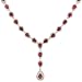 burmese11  - Ladies Pear Shaped Burmese Ruby and Pave Diamond