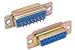 PC Termination D-Sub Connector, DB15 Female