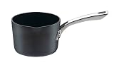 from Raymond Blanc by Anolon Raymond Blanc by Anolon Professional Hard Anodised Non-stick Milkpan, 14 cm, 1.2 Litre