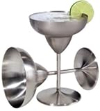 Stainless Steel Margarita Goblets-set of 2
