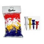 Confidence Assorted Plastic Steptees 200 Ct