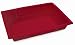 SiliconeZone Large 9-by-13-Inch Silicone Cake Pan, Red