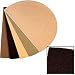 Andiron 4' Half Round Black Wool Fireplace Rug