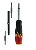 GREAT NECK FHS6B FLAME HNDL 6 IN 1 SCREWDRIVER