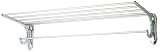 :USE Nuovo 25-Inch Shelf/Towel Bar, Polished Chrome