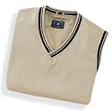 NEW Port Authority - Casual Microfiber Wind Vest Khaki/Black-XL