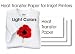 Heat Transfer Paper for Inkjet Printers - Light Colors - A4 - 8.5 x 11 - 20 Sheets