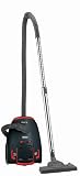 Fakir Clarris Bodenstaubsauger max 2000 Watt regelbar per Tipptronic/HEPA-Filter / schwarz / rot