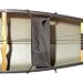 Carlisle Work Deck Stern/Center Canoe Kit, Black