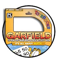 Garfield It's All About Math Second Grade Totebook Activity Workbook