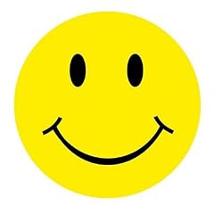 Autoaufkleber Sticker Smile / Smiley rund NEU Aufkleber