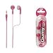 JVC Pink Gummy Headphones HA-F130-P