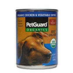 PetGuard Organic Chicken & Vegetable Entree Canned Dog Food