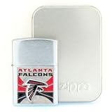 Large Emblem NFL Zippo - Atlanta Falcons